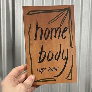 Home Body by rupi kaur — Tan Paperback Poetry Book